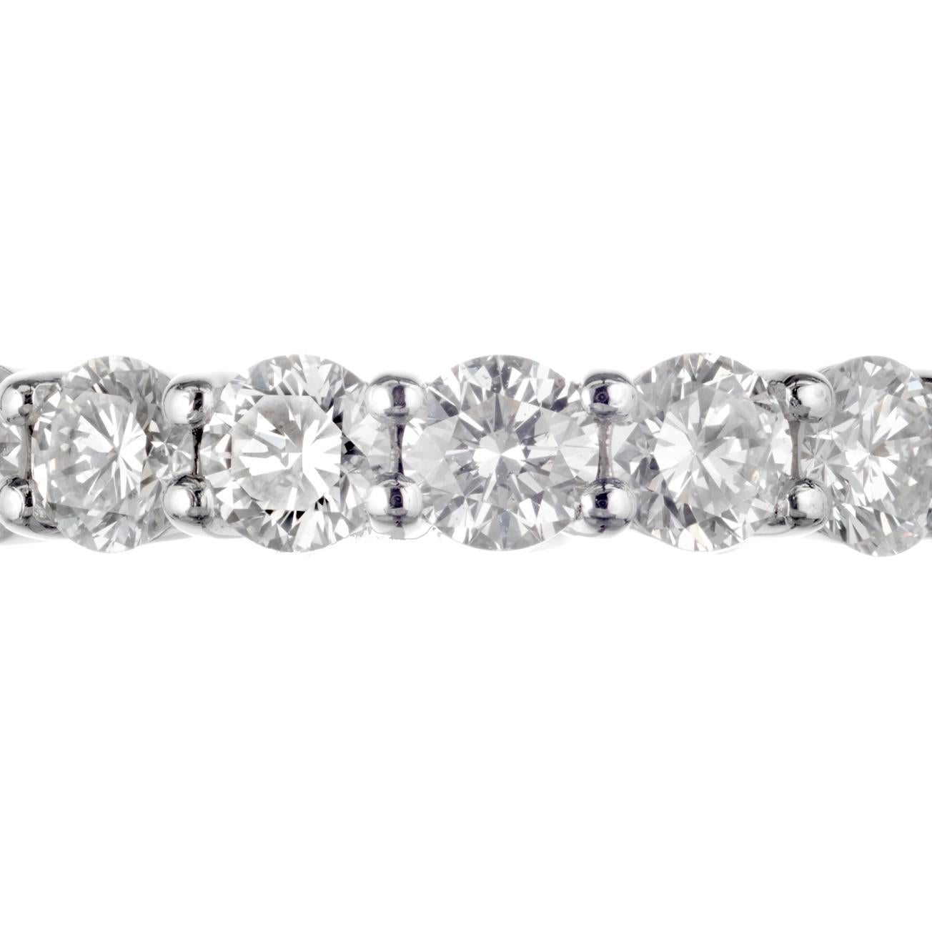 Women's Peter Suchy 2.72 Carat Diamond Platinum Eternity Wedding Band Ring
