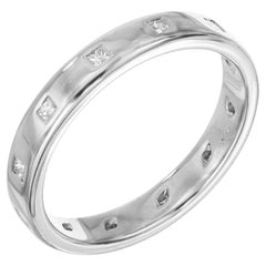 Peter Suchy .30 Karat Diamant Platin Eternity Band Ring