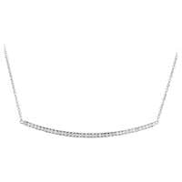Platinum bar pendant Clearance