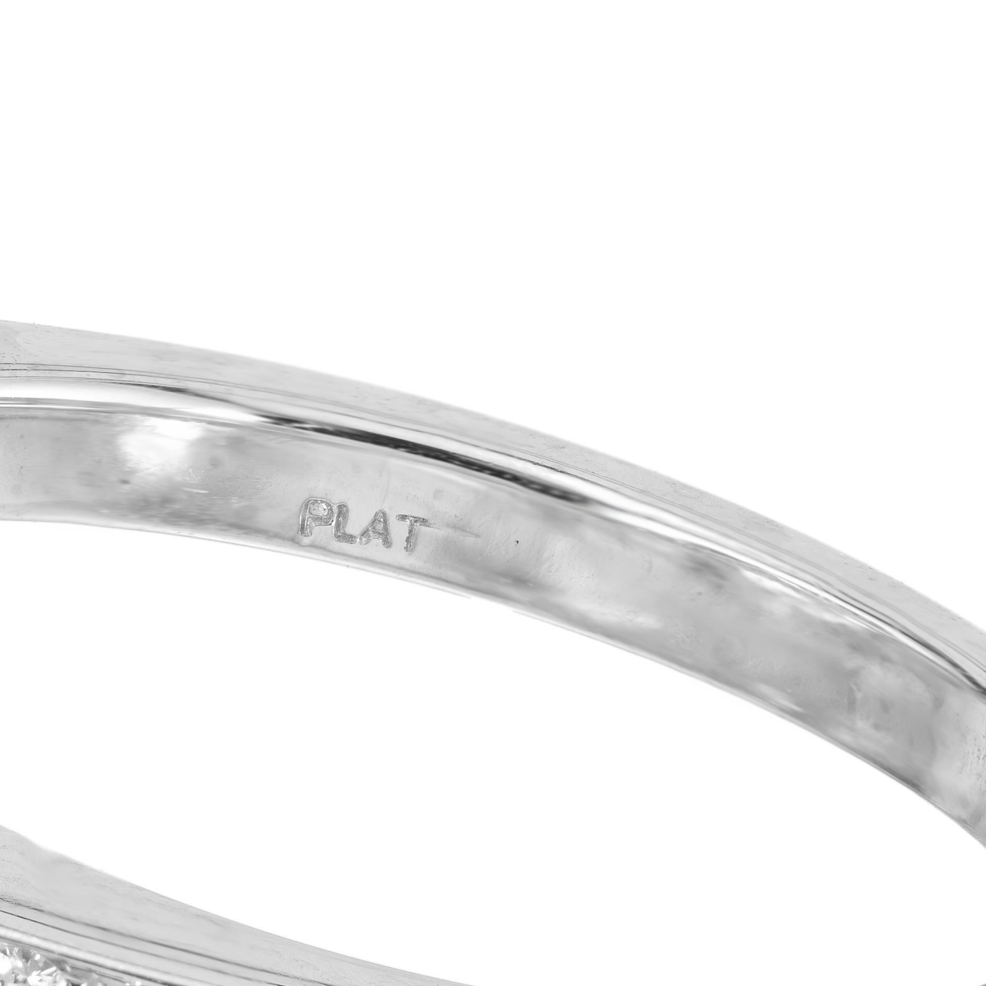 Verlobungsring aus Platin mit 3,66 Karat Aquamarin und Diamant-Halo von Peter Suchy  im Angebot 1