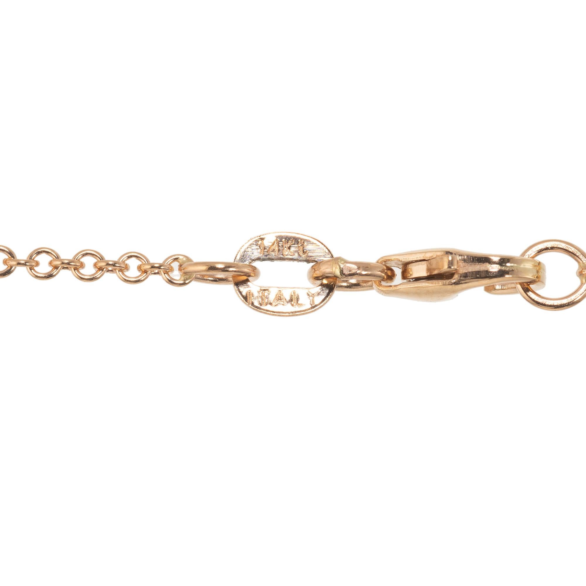 Peter Suchy 38.44 Quartz Crystal Rose Gold Pendant Necklace For Sale 1
