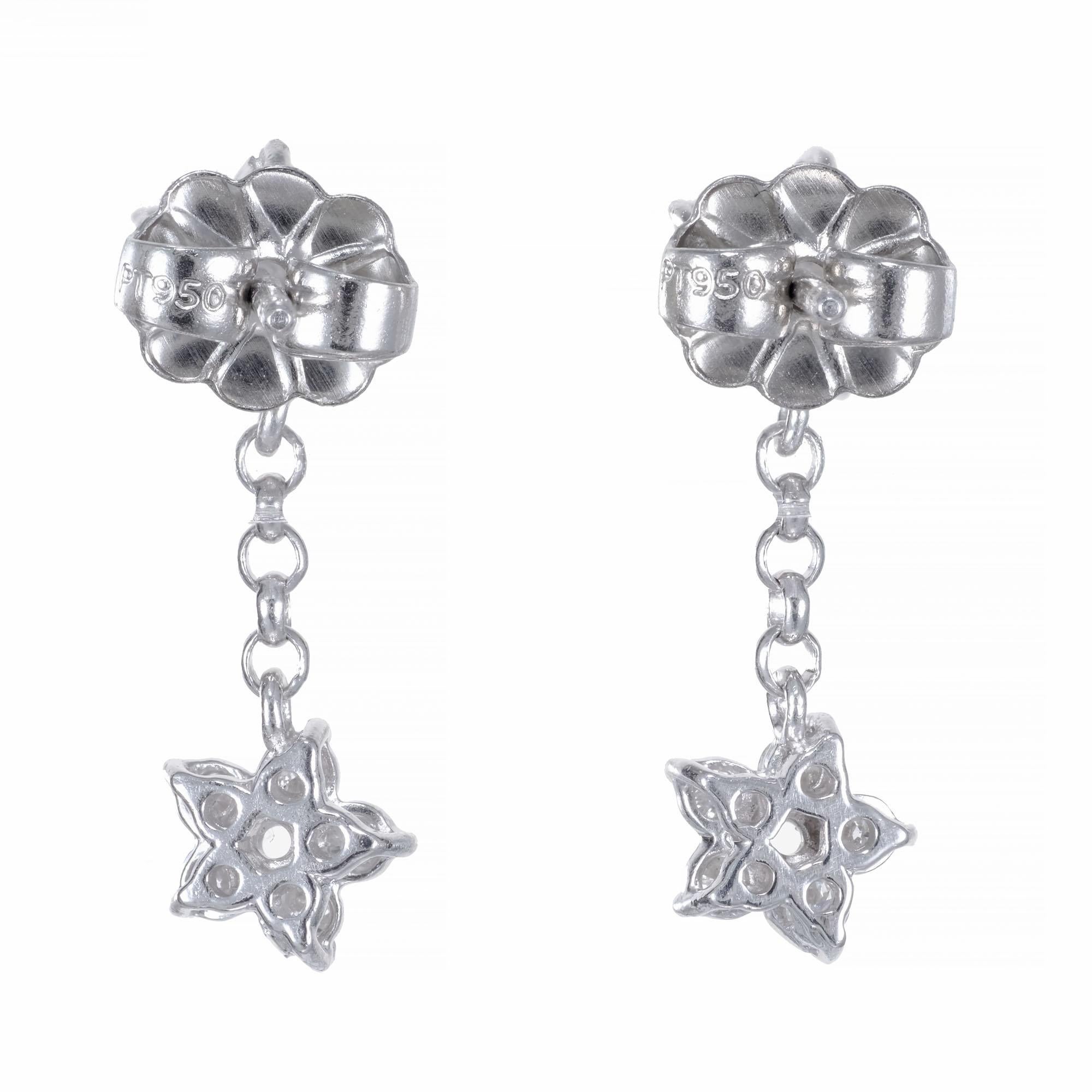 star earrings dangle