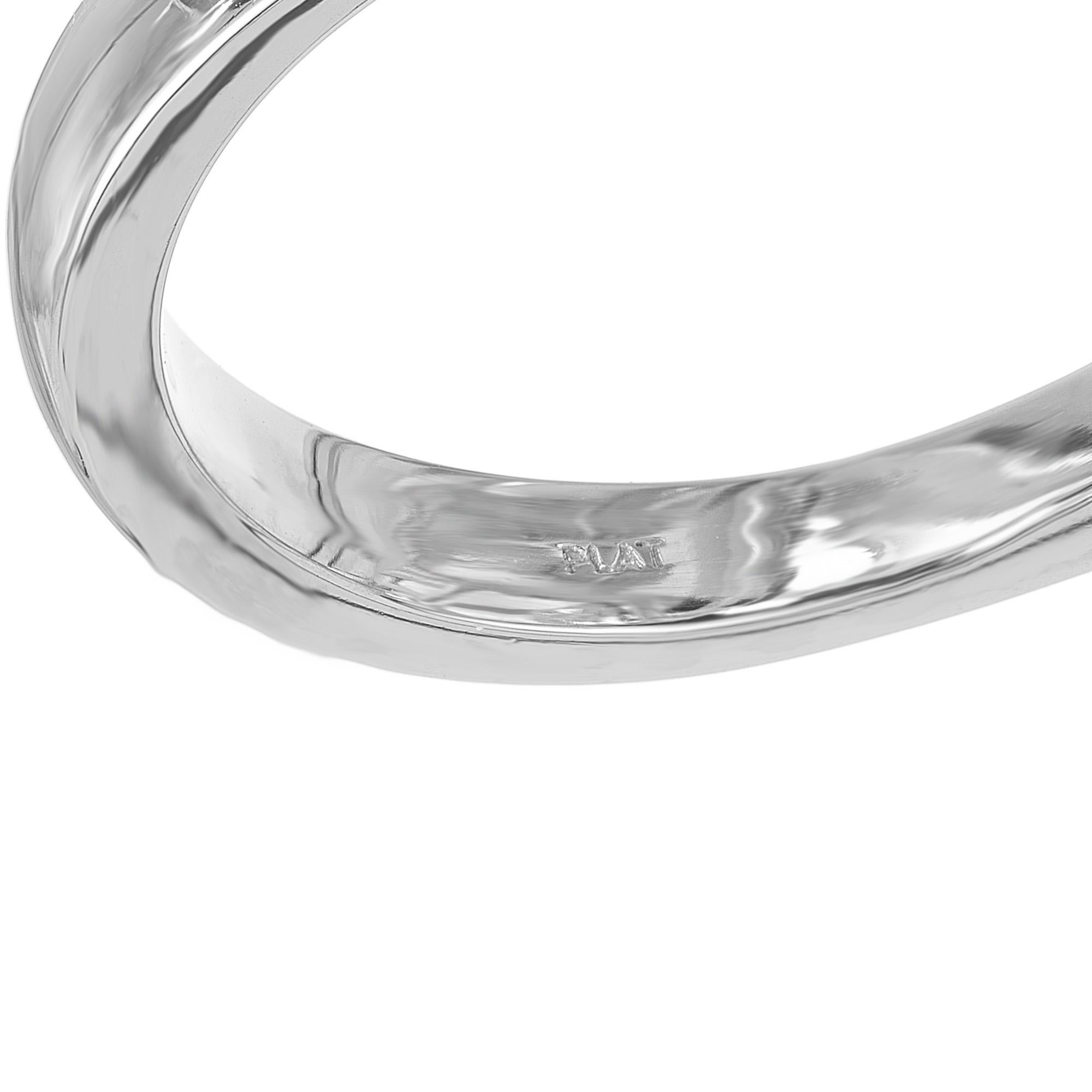 Peter Suchy 41,28 Karat Aquamarin Diamant Cocktail Platin Ring im Angebot 4