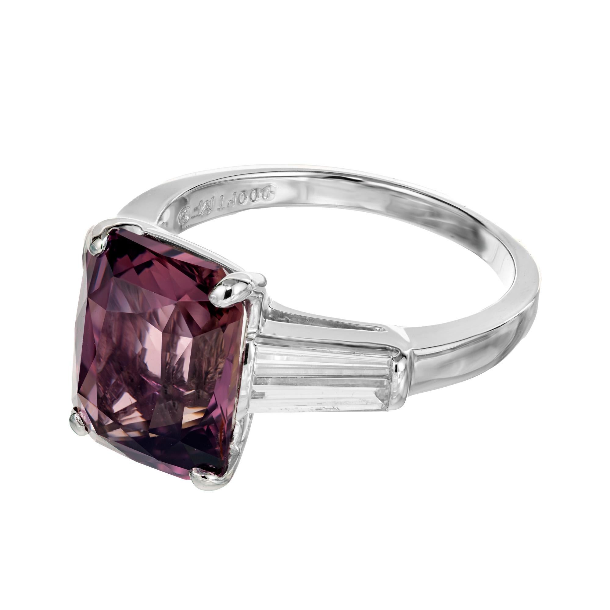 1 carat pink sapphire