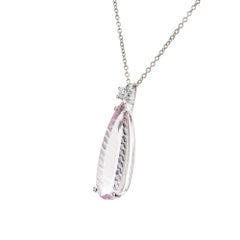 Peter Suchy Collar Colgante Turmalina Diamante Platino 6,56 Quilates