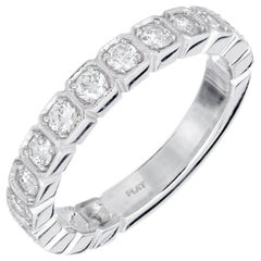 Peter Suchy Alianza de Platino con 15 Diamantes de 0,75 Quilates
