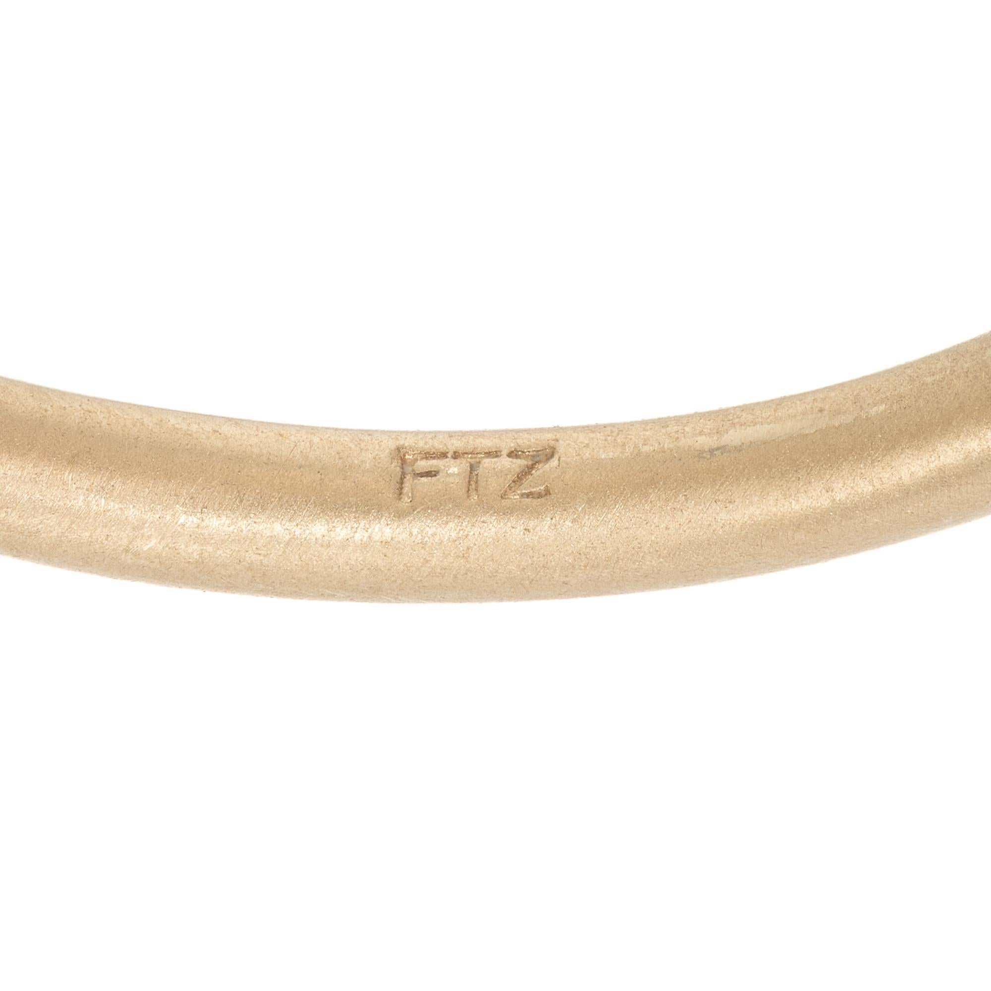 Peter Suchy, anello di fidanzamento con castone in oro giallo da 0,94 carati con spinello a cuscino in vendita 2