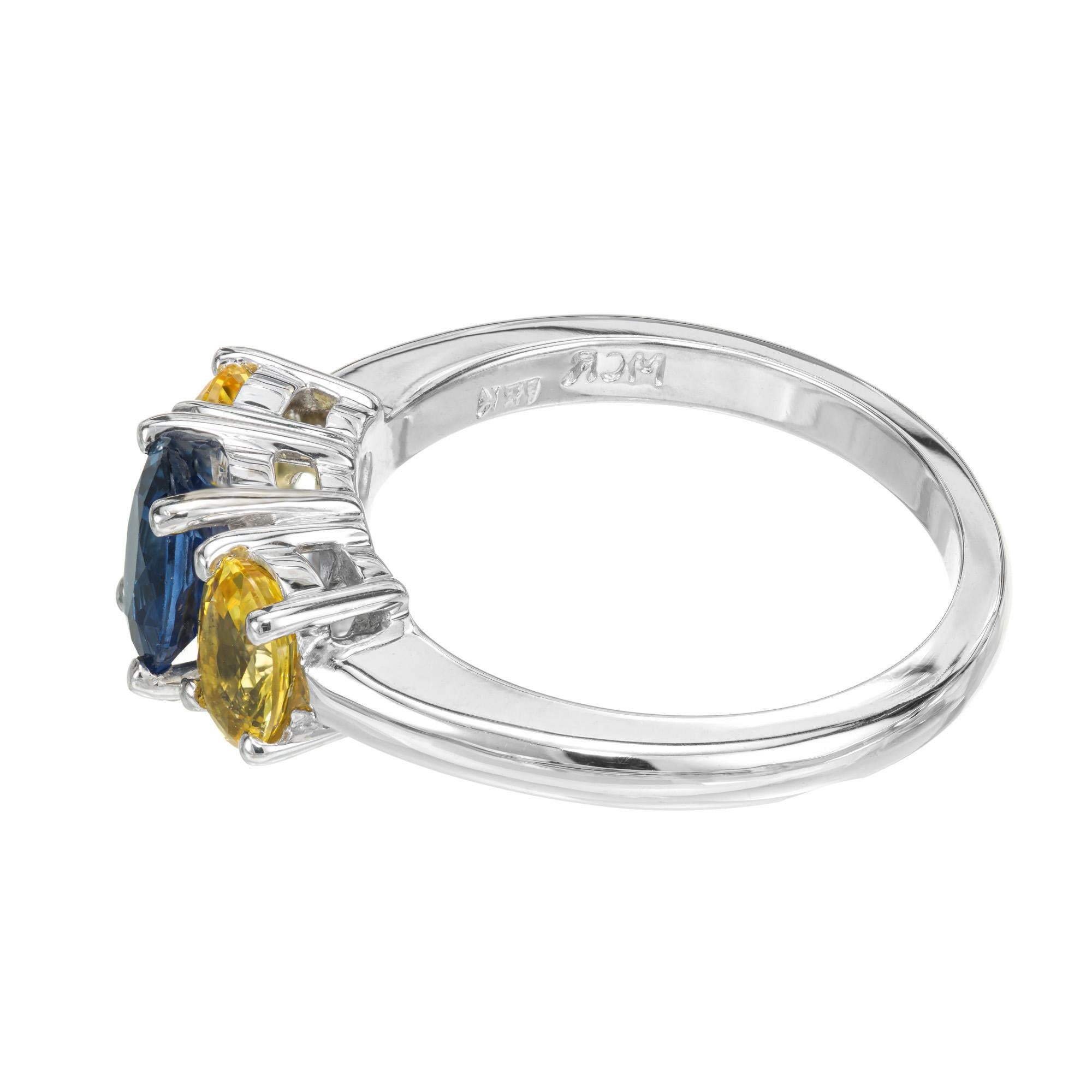 blue yellow sapphire