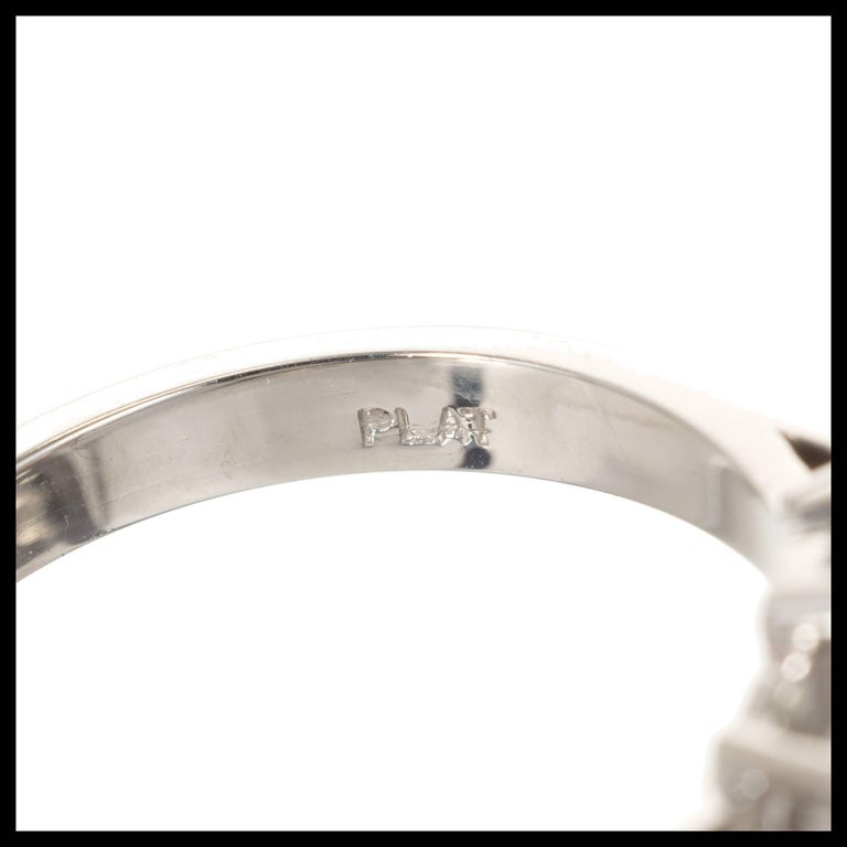 GIA Certified Peter Suchy 1.90 Carat Diamond Platinum Engagement Ring ...