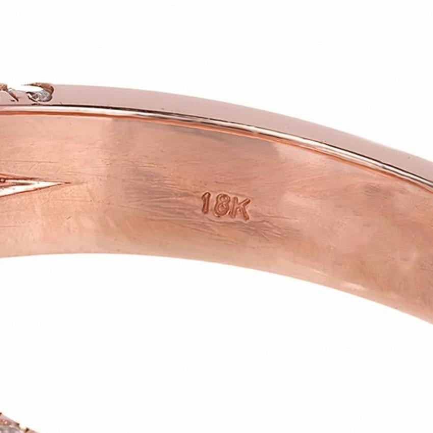 Peter Suchy EGL Certified 2.32 Carat Diamond Rose Gold Engagement Ring 1