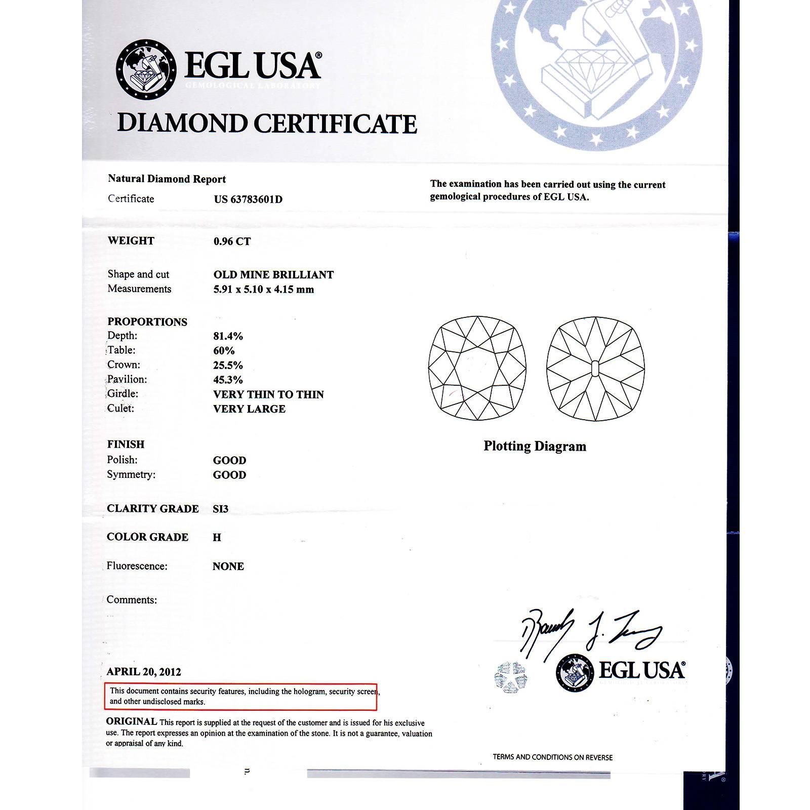 Peter Suchy Anello di fidanzamento in oro rosa con diamante aureolato da 0,96 carati In condizioni Nuovo in vendita a Stamford, CT