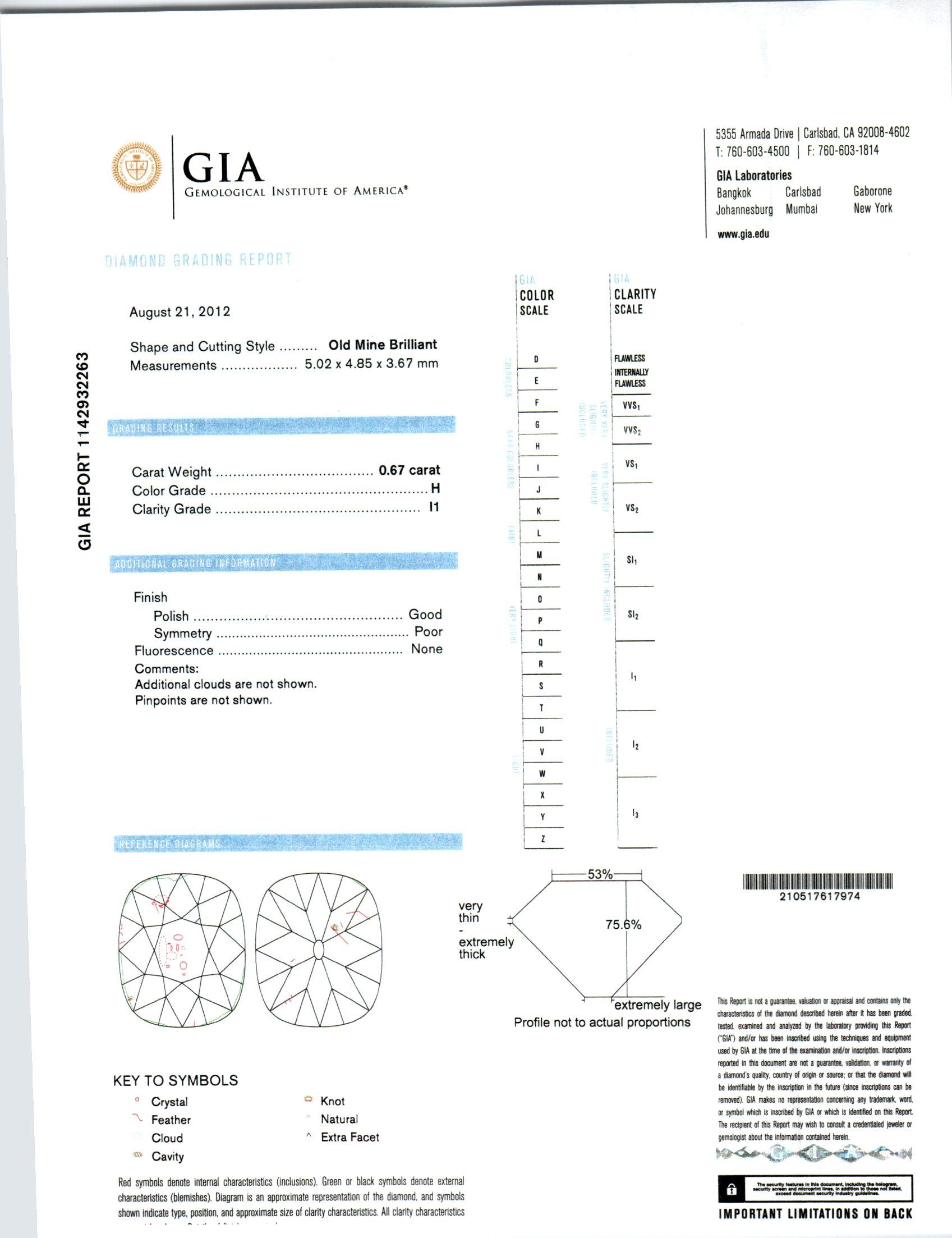 Pendants d'oreilles Peter Suchy en platine avec diamants de 1,42 carat certifiés GIA  Bon état - En vente à Stamford, CT