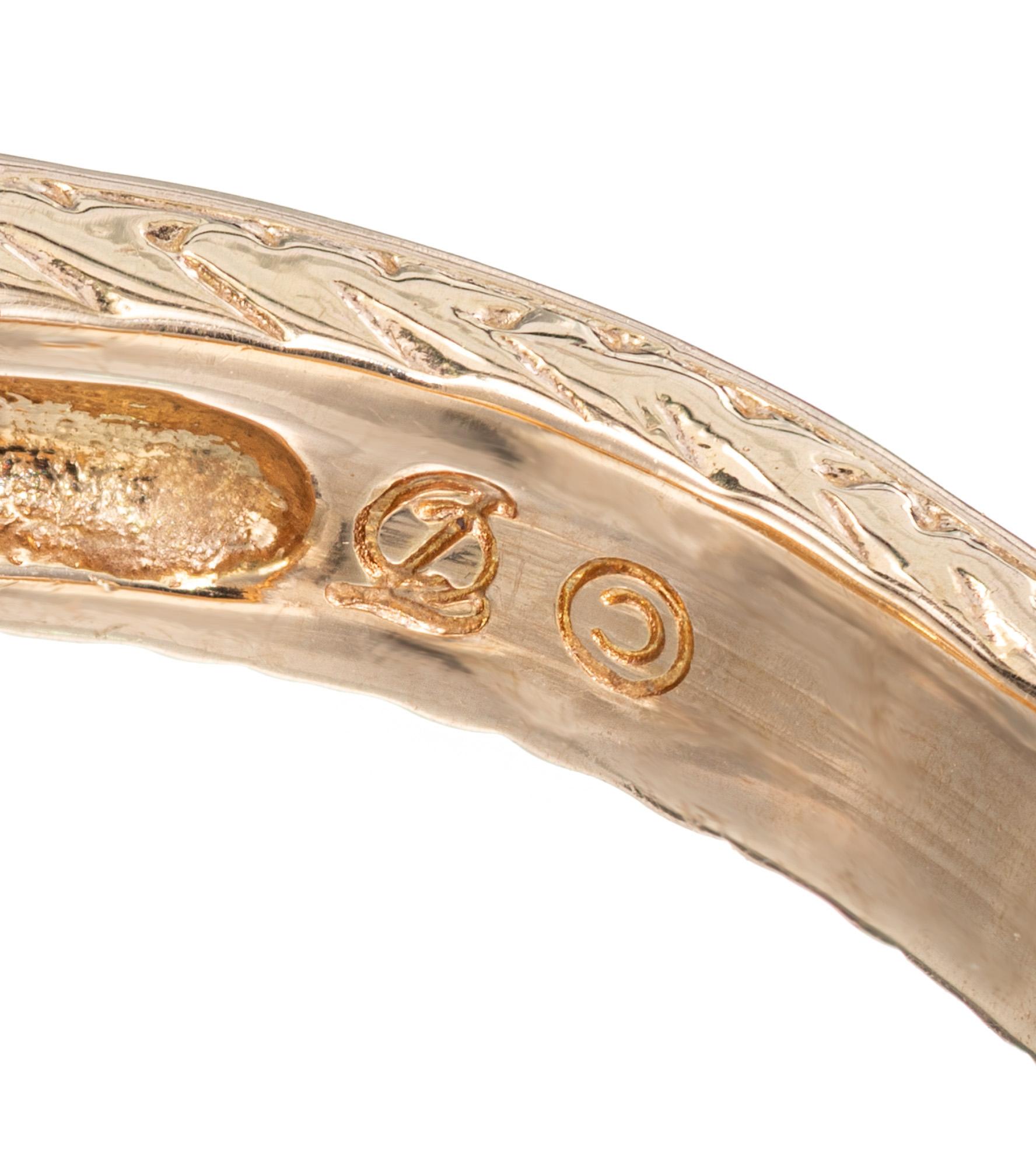 Peter Suchy GIA Certified 1.75 Carat Diamond Rose Gold Engagement Ring 2