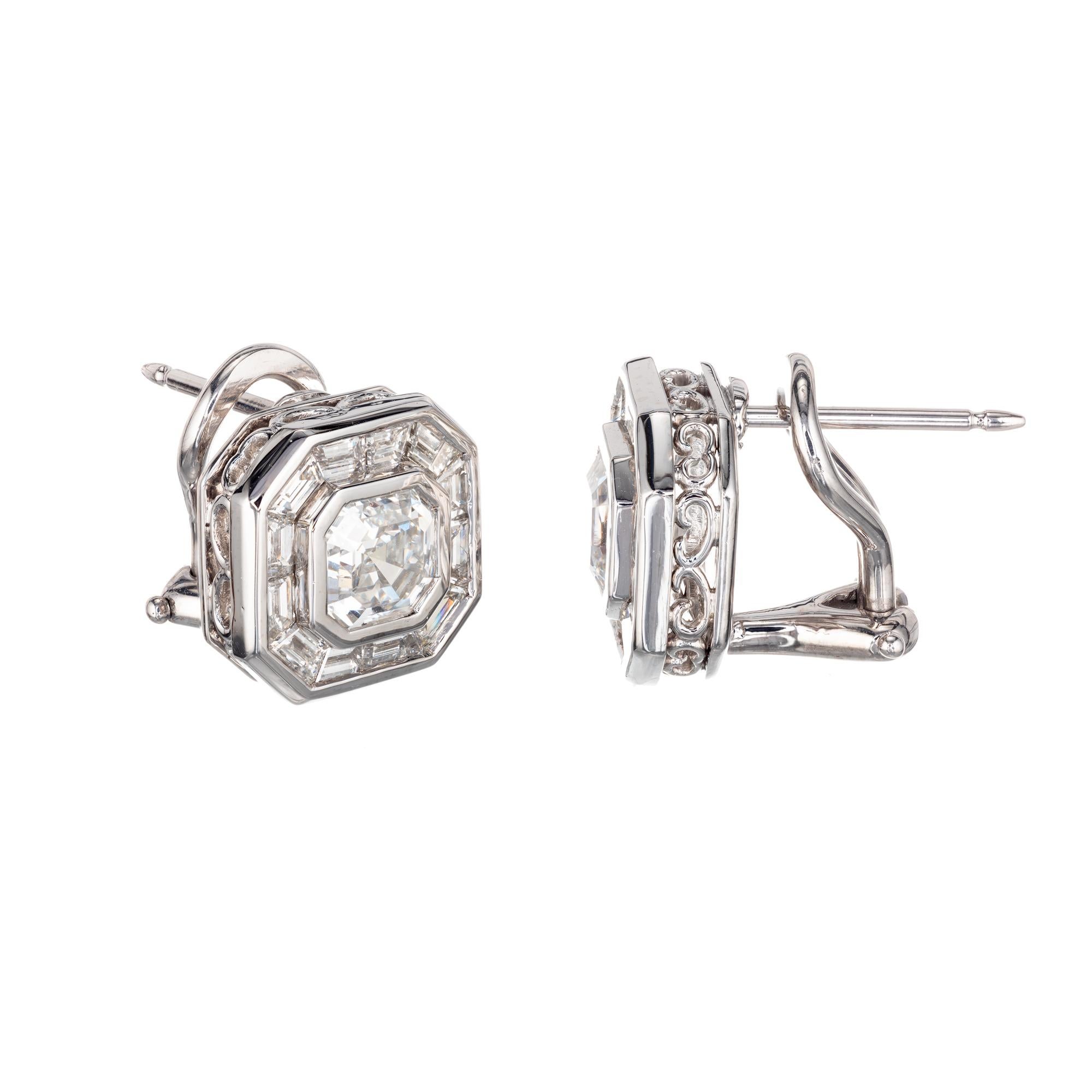 1 ct vvs diamond earrings