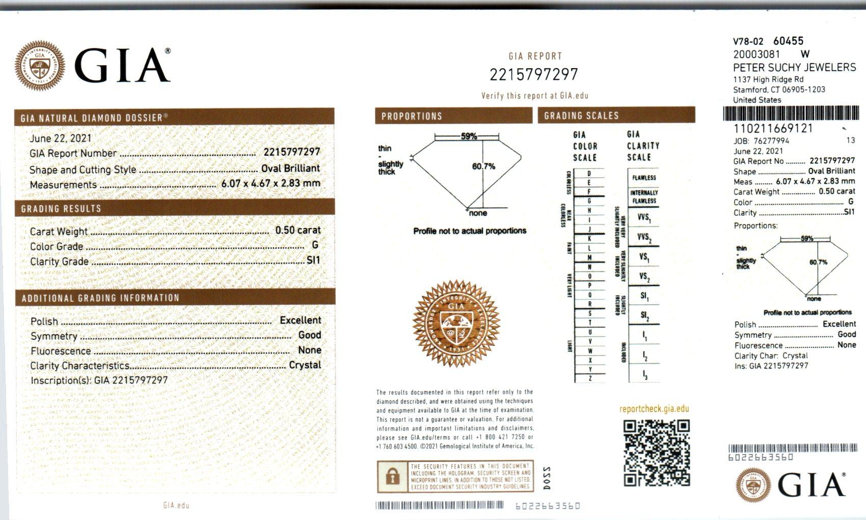 Platin-Ohrhänger mit GIA-zertifiziertem 5.03 Karat Saphir und Diamant von Peter Suchy im Angebot 2