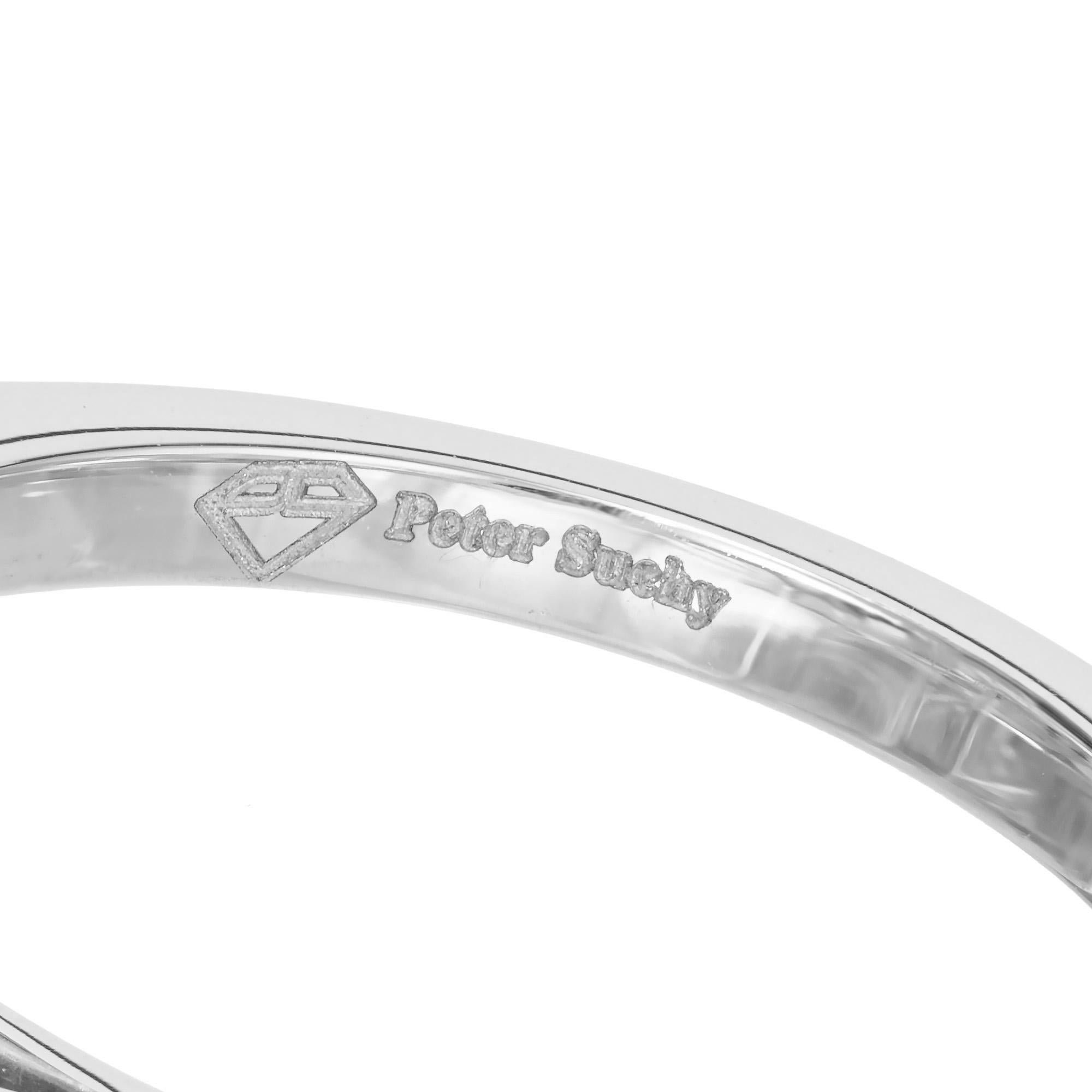 Peter Suchy GIA Certified 5.09 Carat Sapphire Diamond Platinum Ring 3