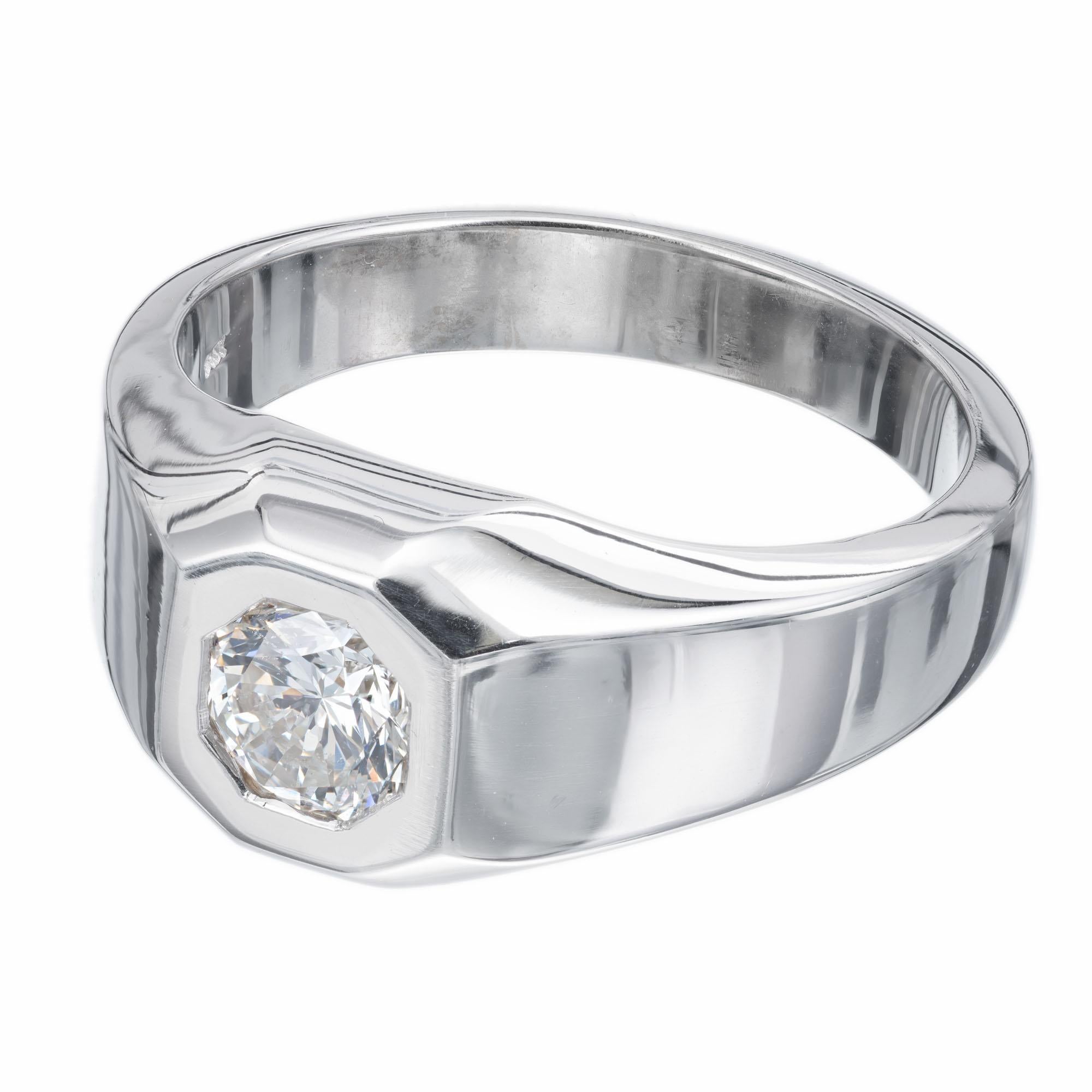1/70th of a carat diamond ring