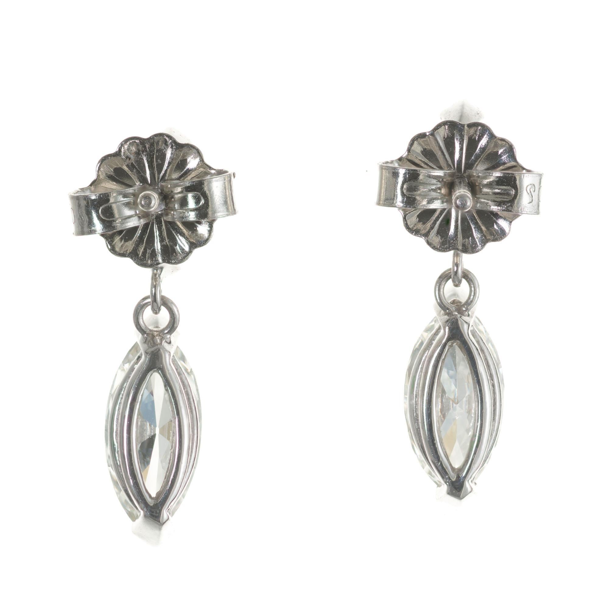 marquise earrings dangle