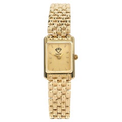 Peter Suchy Reloj de pulsera de oro amarillo para señora