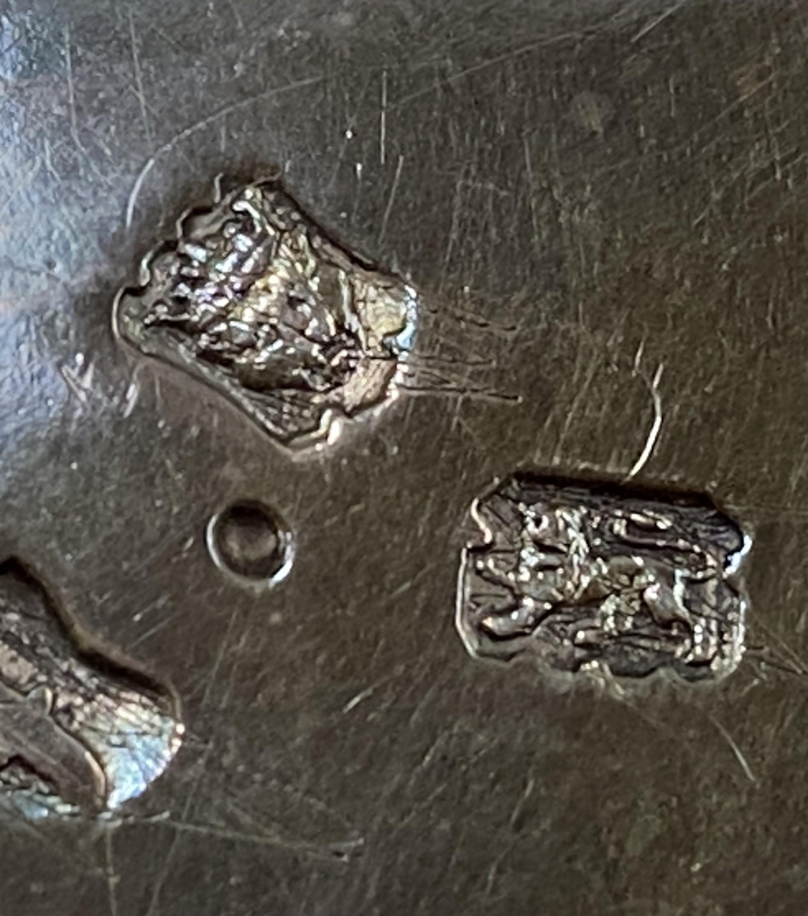 Bollitore in argento sterling George II di A. Taylor con supporto, 1741 in vendita 7