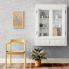 Sans Titre (Astratto gestuale, Giallo, Oro, Rosso, Espressionismo, ~30% OFF)