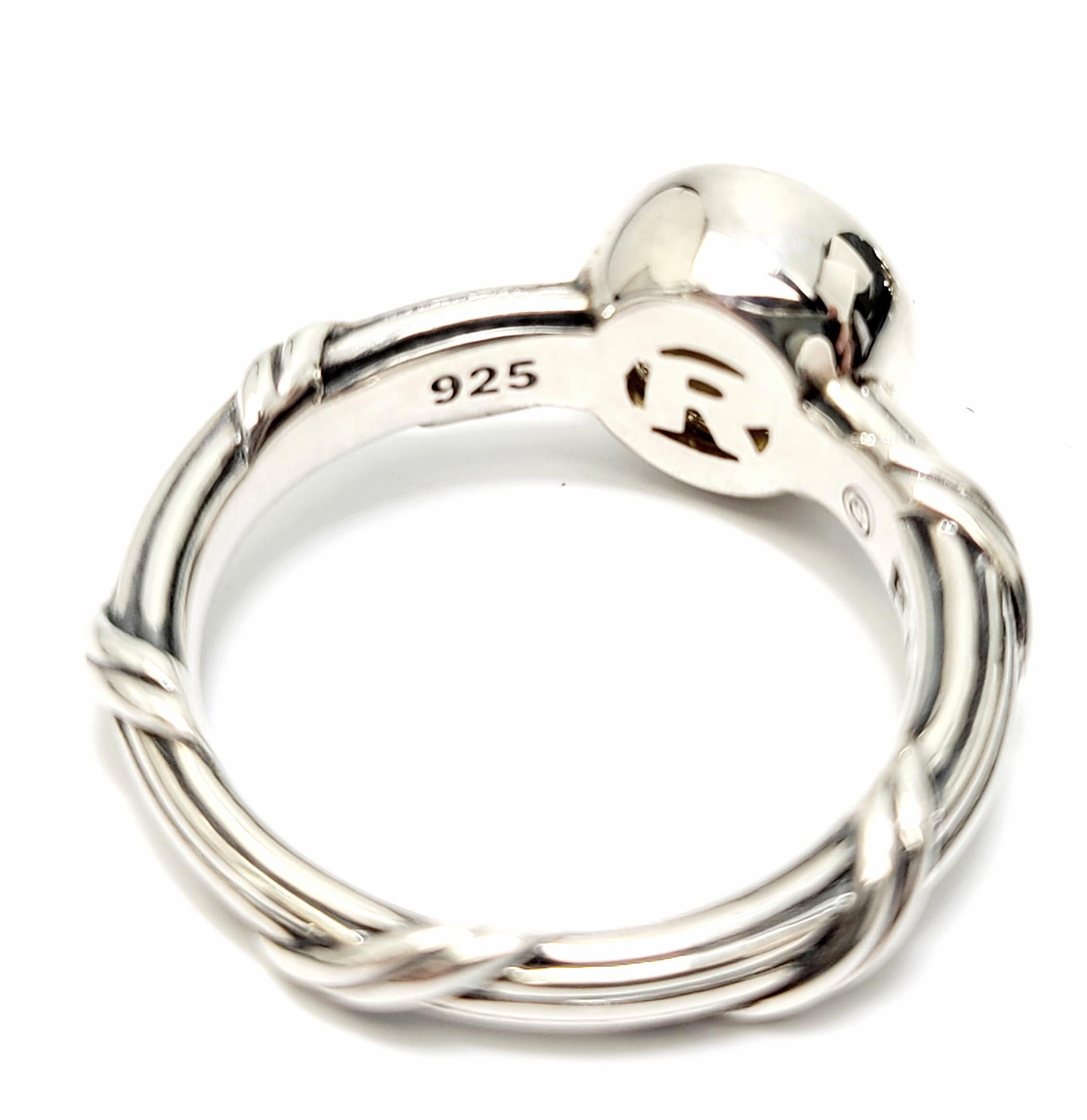 Peter Thomas Roth Sterling Silver Quartz Fantasies Ring with Stackable Bands In Good Condition In Washington Depot, CT