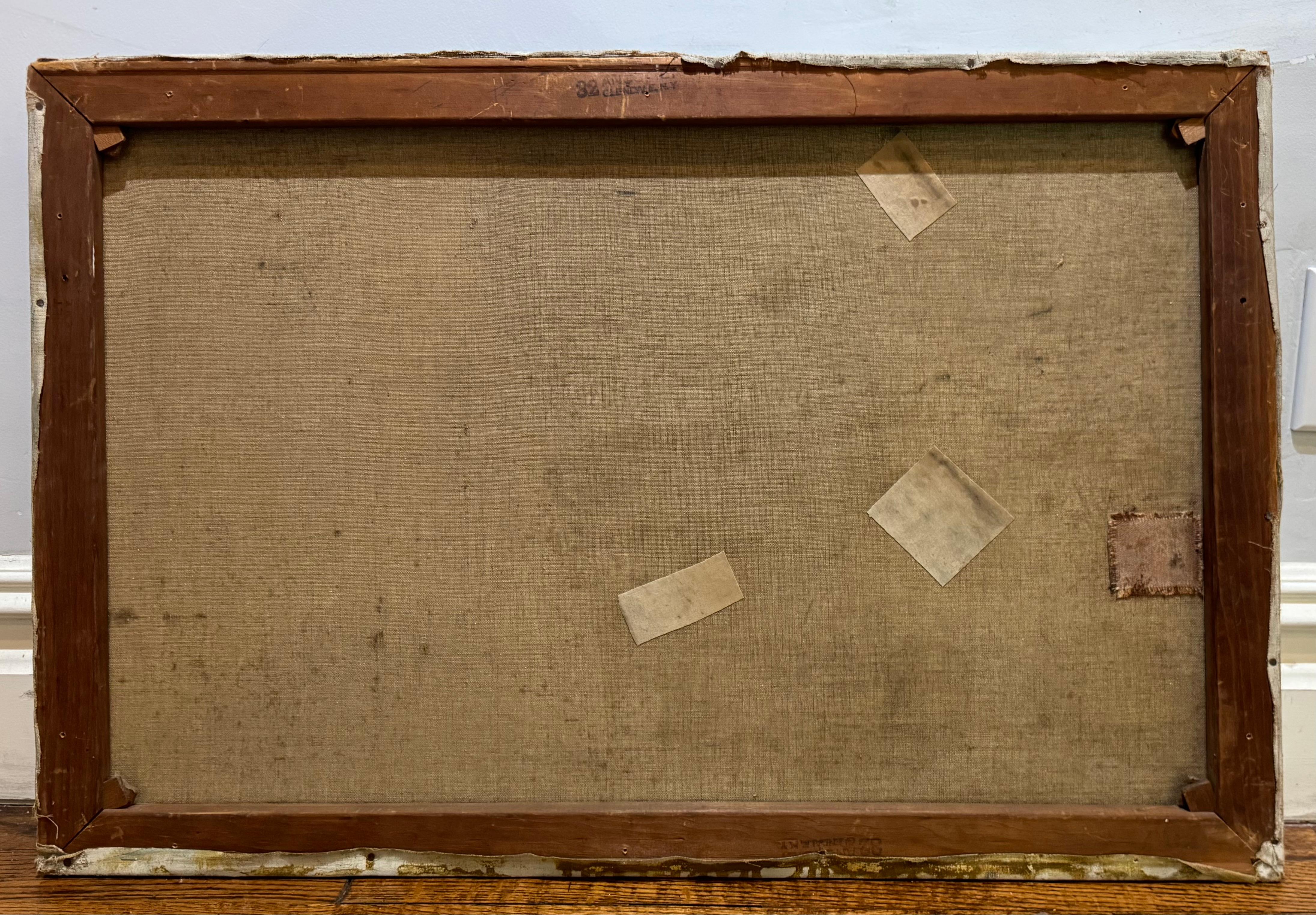 Tetti orientalisti americani di metà secolo con figure esotiche CUBIST 3