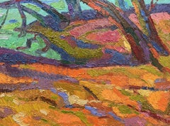 Coast d'automne, post-impressionnisme Peinture à l'huile originale, prête à être accrochée