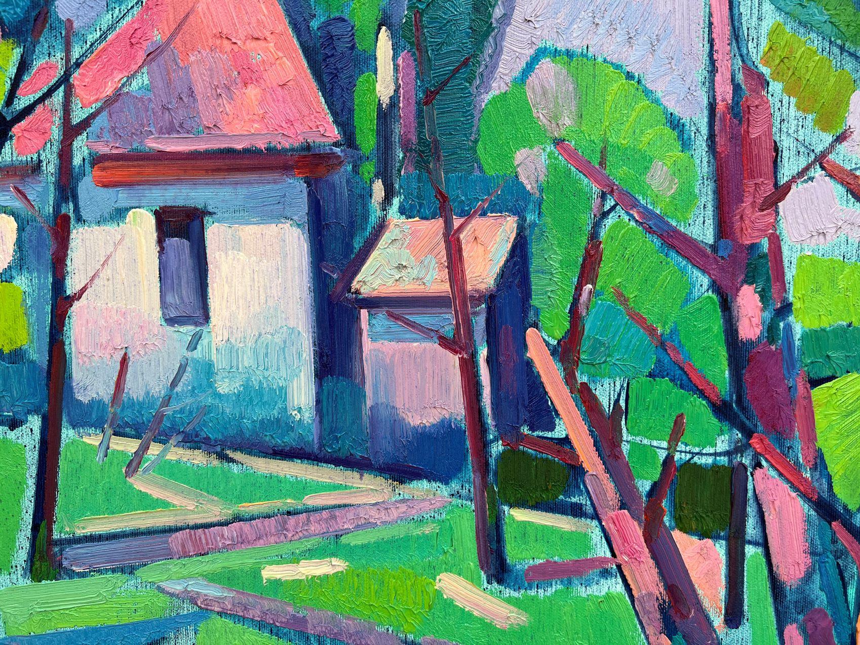 Paul Cézanne, Post Impressionismo Pittura ad olio originale pronta da appendere 2