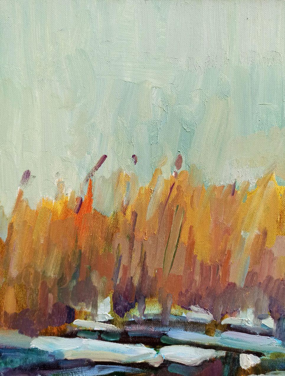 Artista: Peter Tovpev
Lavoro: Pittura a olio originale, opera d'arte fatta a mano, unica nel suo genere 
Mezzo: Olio su tela 
Anno: 2017
Stile: Impressionismo
Titolo: Primavera
Dimensioni: 27,5