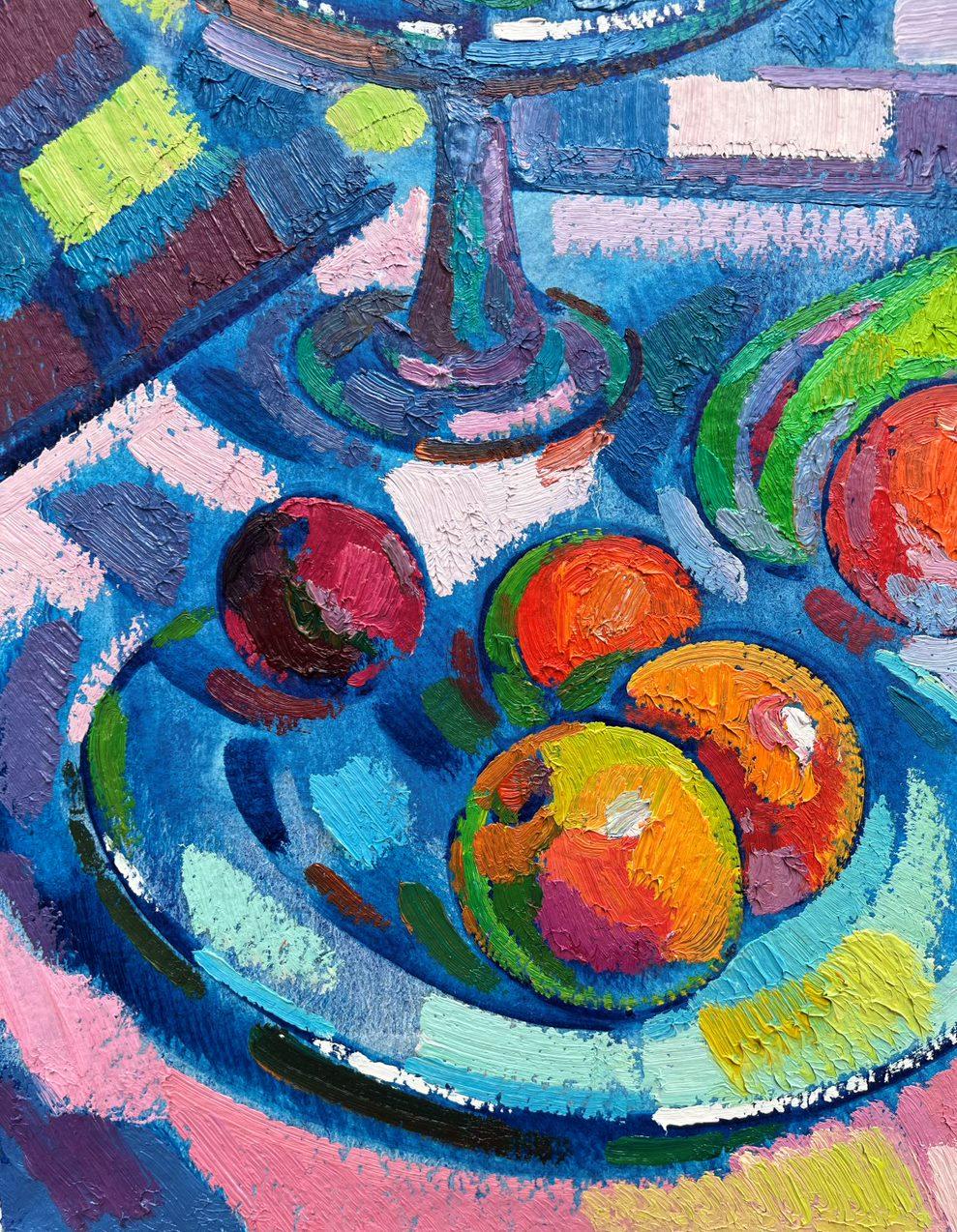 Summer Still Life, Post Impressionism Paul Cézanne Original oil Painting For Sale 1