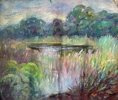 Swamp, Original oil Painting, Ready to Hang