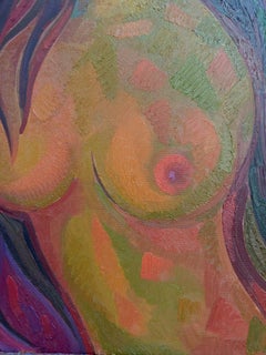 Temptation, Portrait, Original oil Painting, Ready to Hang