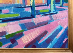 Urban Motif, Original oil Painting, Ready to Hang