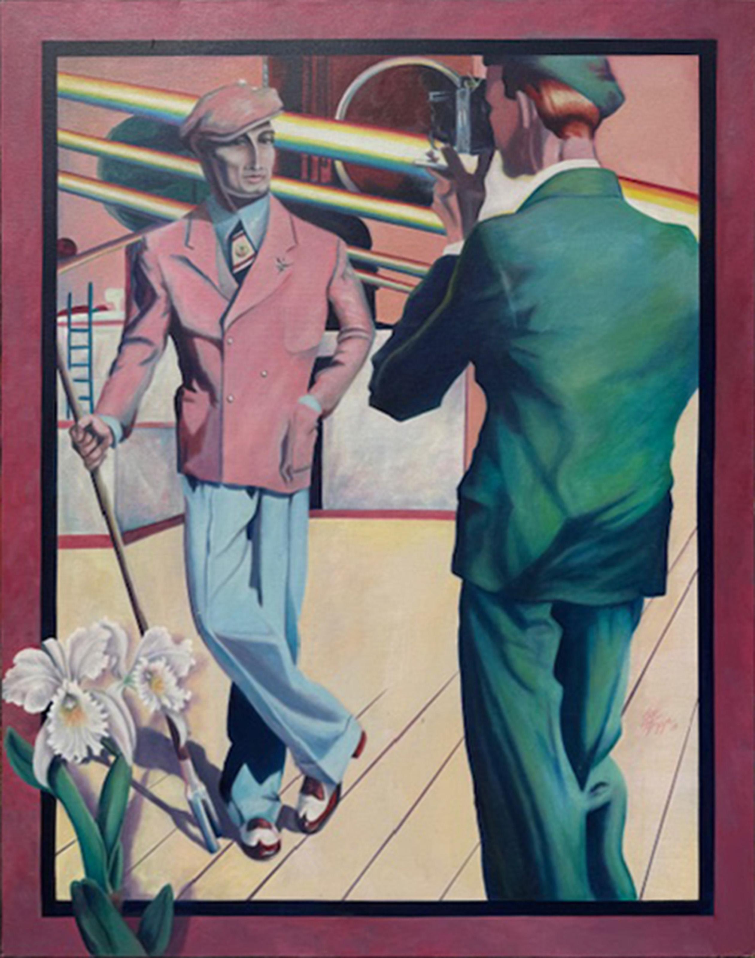 We Stress The Importance Of Correct Travel Attire, Painting by Peter Tripp