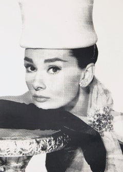 Audrey Hepburn, in Black and White, an Original by Peter Tunney