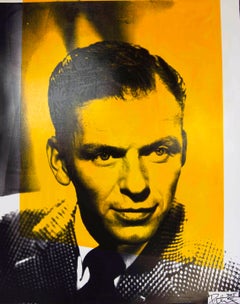 Frank Sinatra Color Headshot, an Original by Peter Tunney