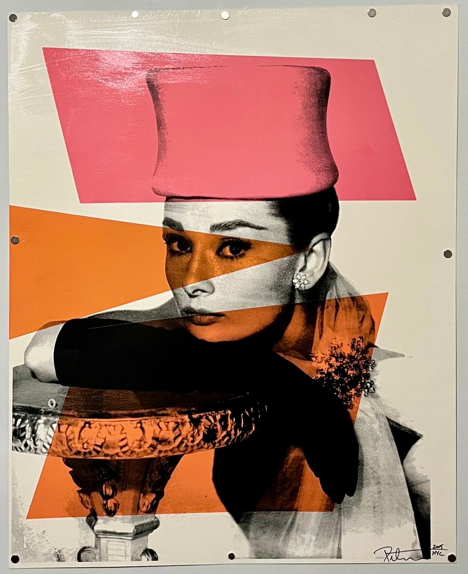 Sérigraphie Pop Art Peter Tunney tirée à la main avec peinture colorée à la main Brando en vente 1