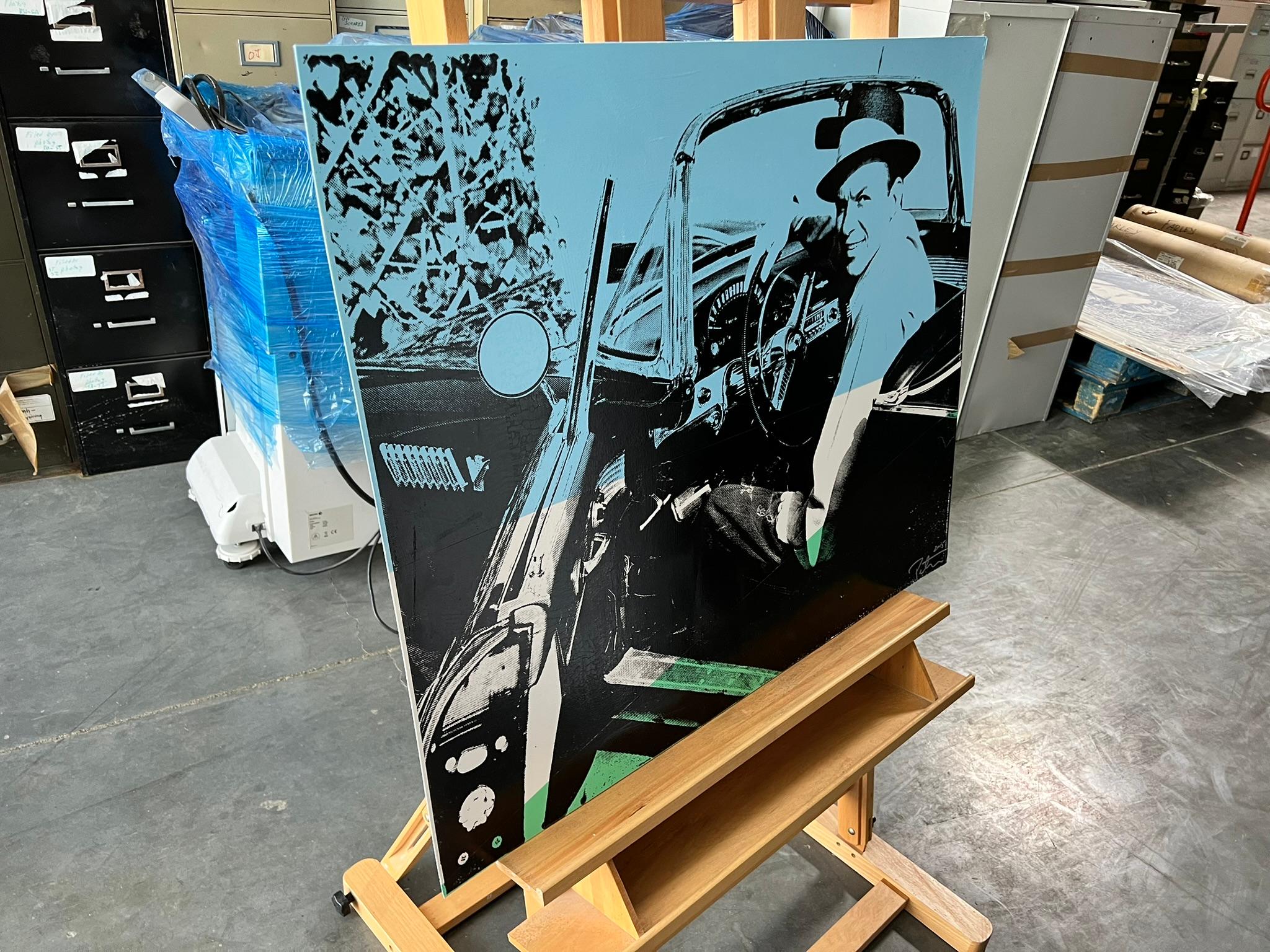 Frank Sinatra in Thunderbird - Peter Tunney Signed For Sale 8