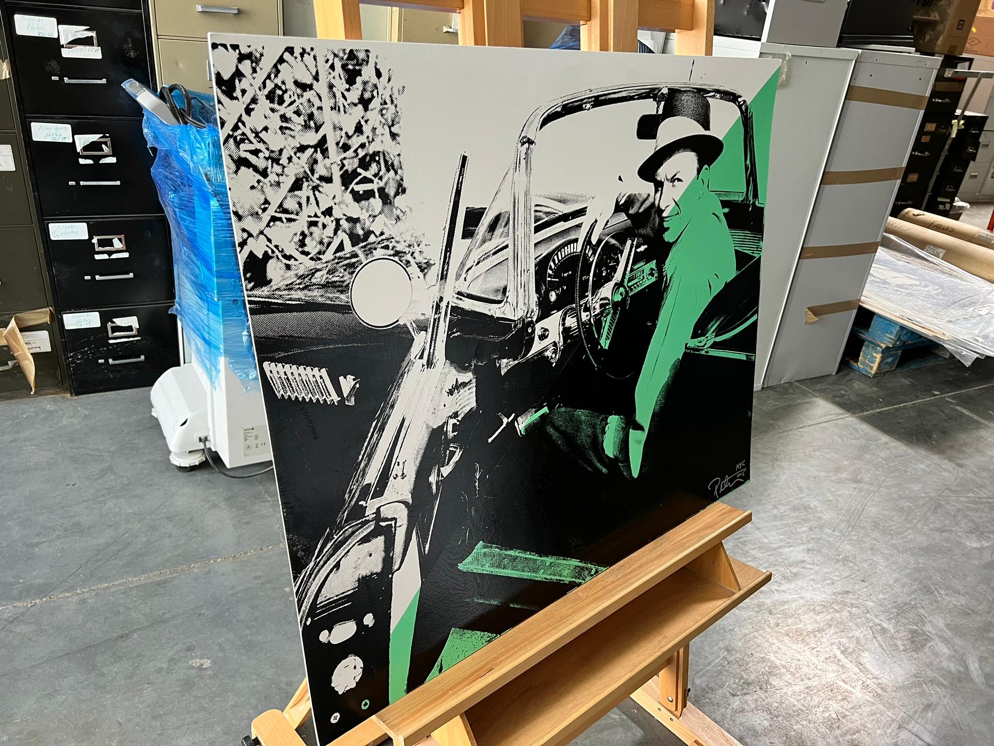 Frank Sinatra in Thunderbird - Peter Tunney Signed For Sale 7