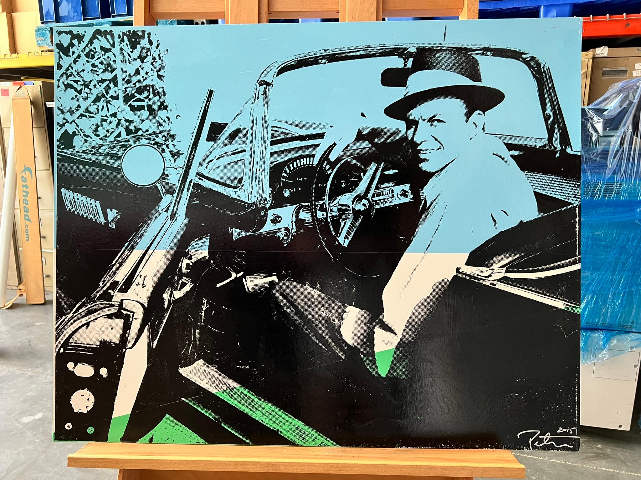 Frank Sinatra in Thunderbird - Peter Tunney Signed For Sale 1