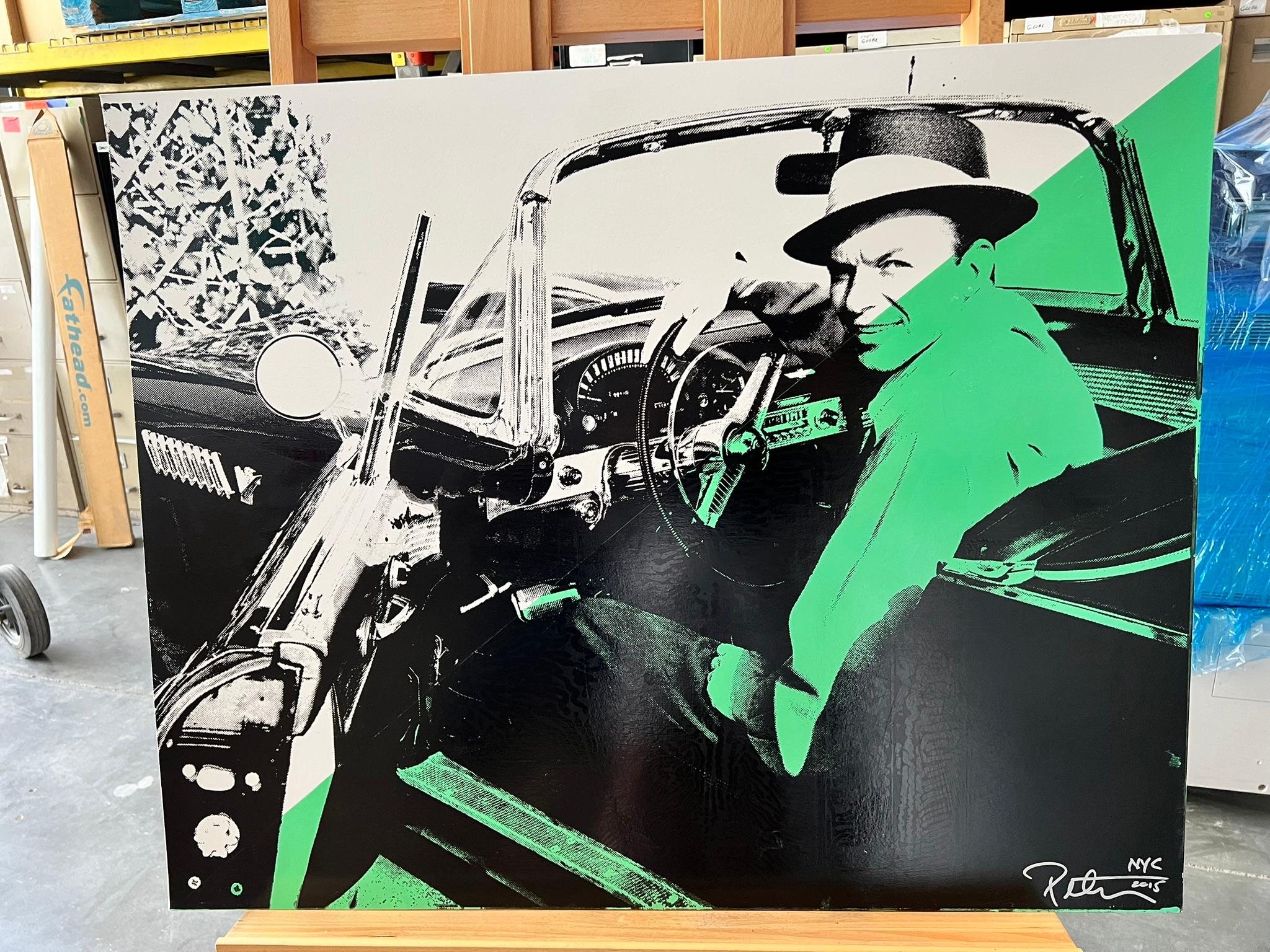 Frank Sinatra in Thunderbird - Peter Tunney Signed For Sale 1
