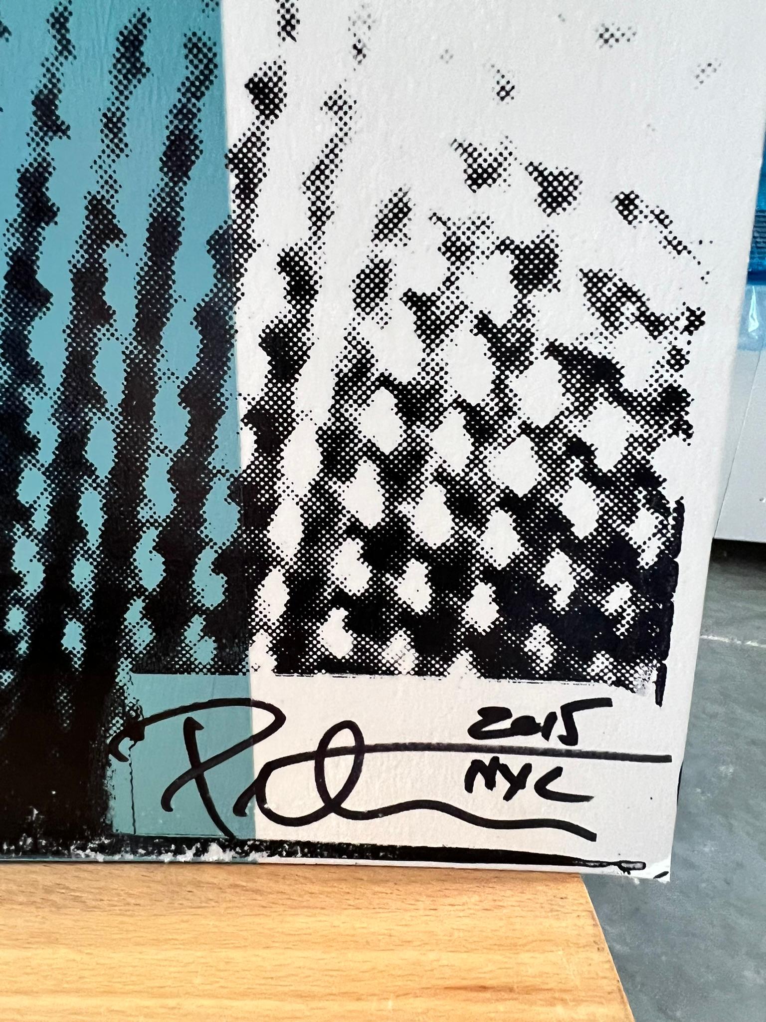 Hand-pulled silkscreen with hand coloring on museum board. Signed by artist Peter Tunney.

About the Artist:
 
Peter Tunney (b.1961) is a legitimate force of nature with boundless creative energy, spreading his positive messages in unconventional