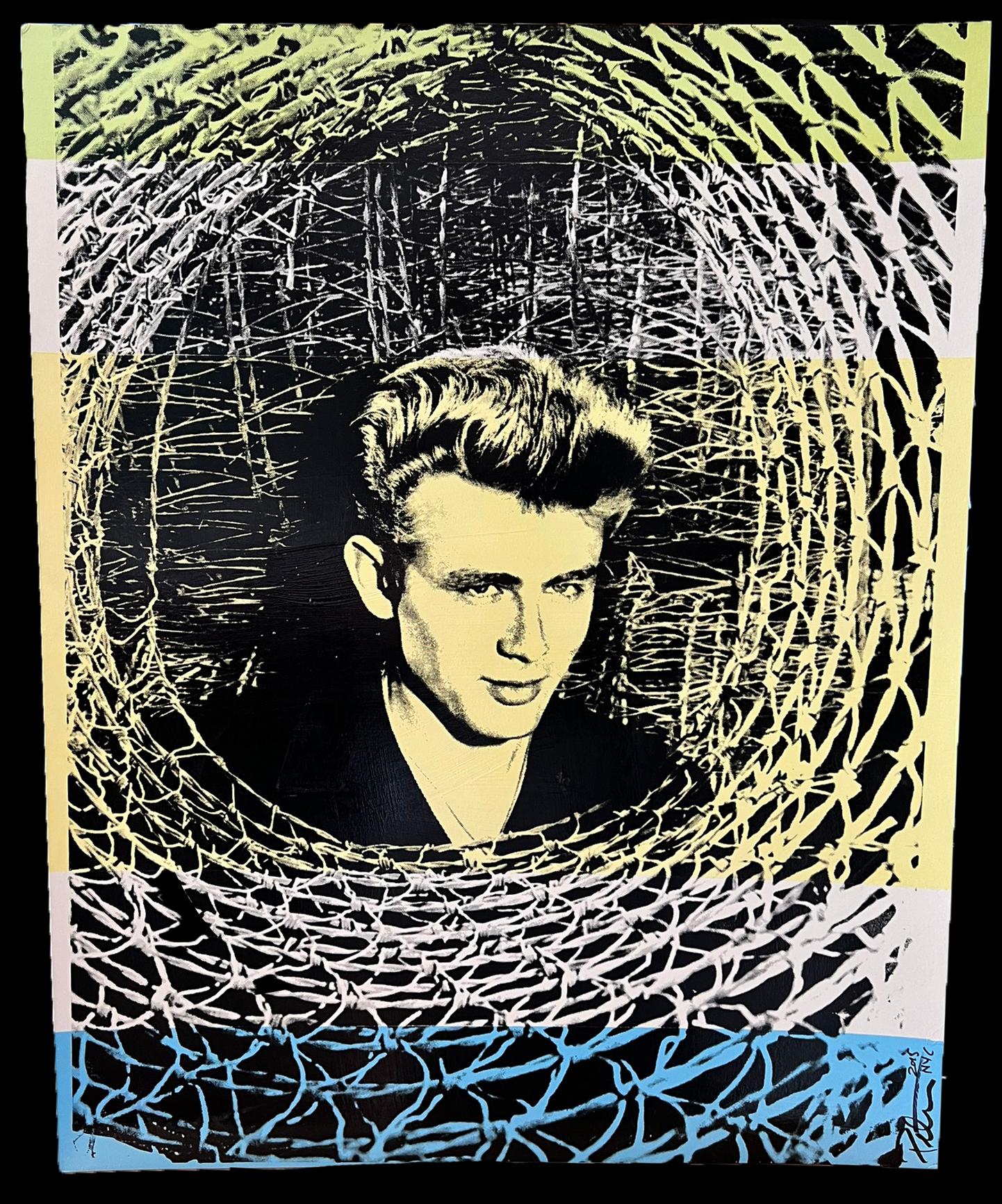 James Dean: El Rebelde - Peter Tunney Firmado