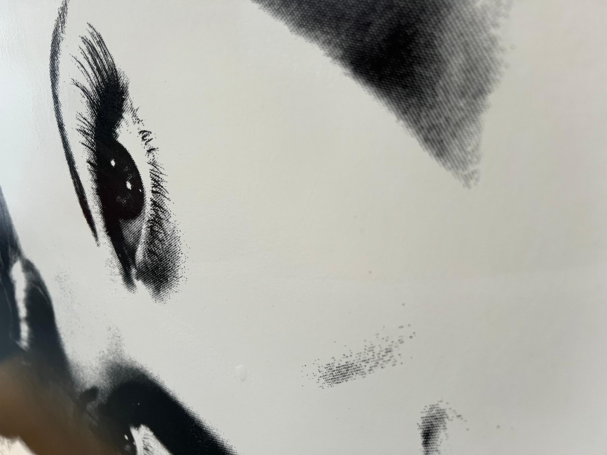 Lucille Ball on Silk - Peter Tunney Signed For Sale 1