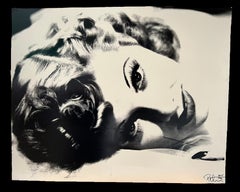 Lucille Ball sobre seda - Peter Tunney Firmado