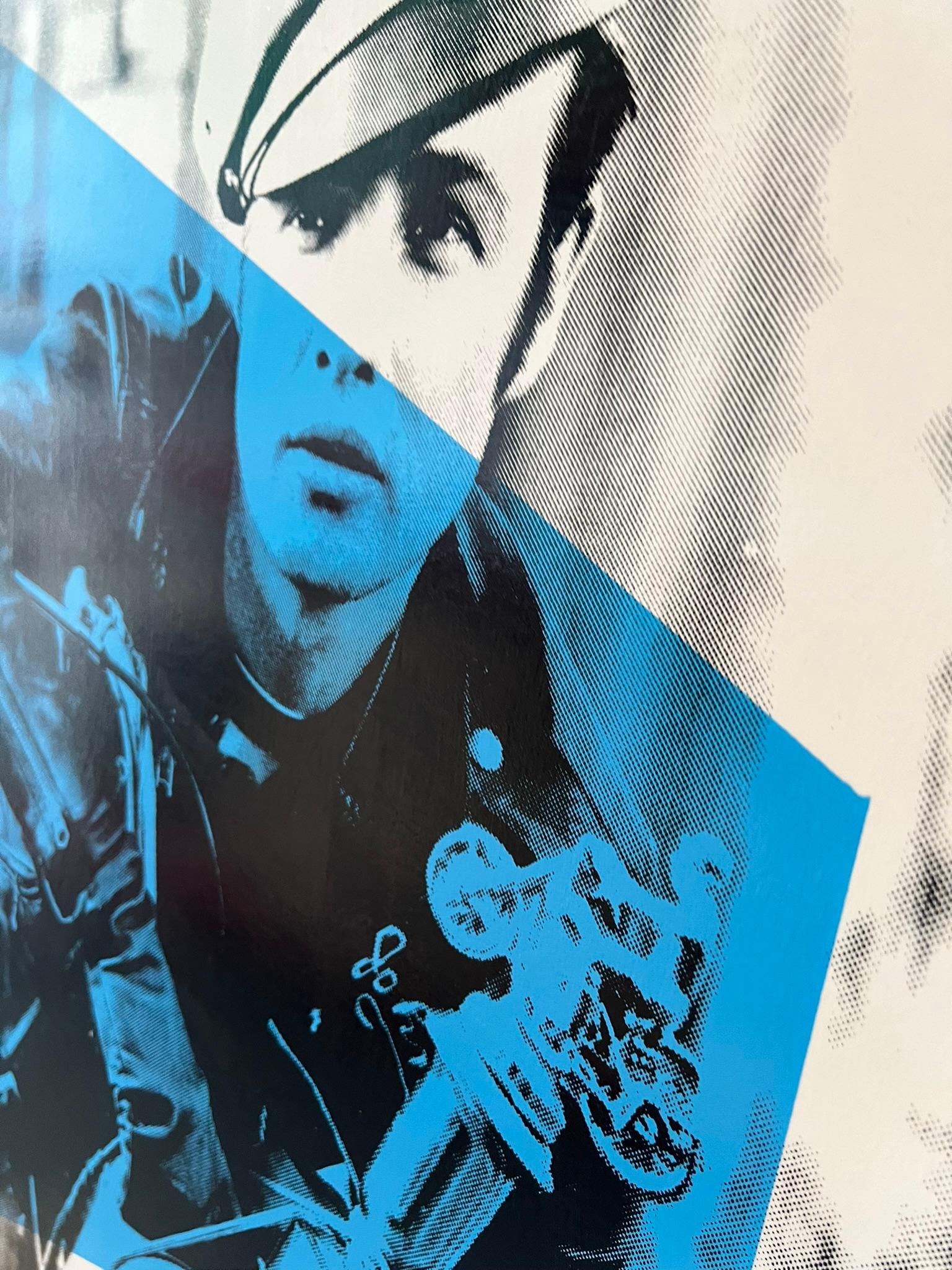 Marlon Brando sur vélo, signé Peter Tunney en vente 4