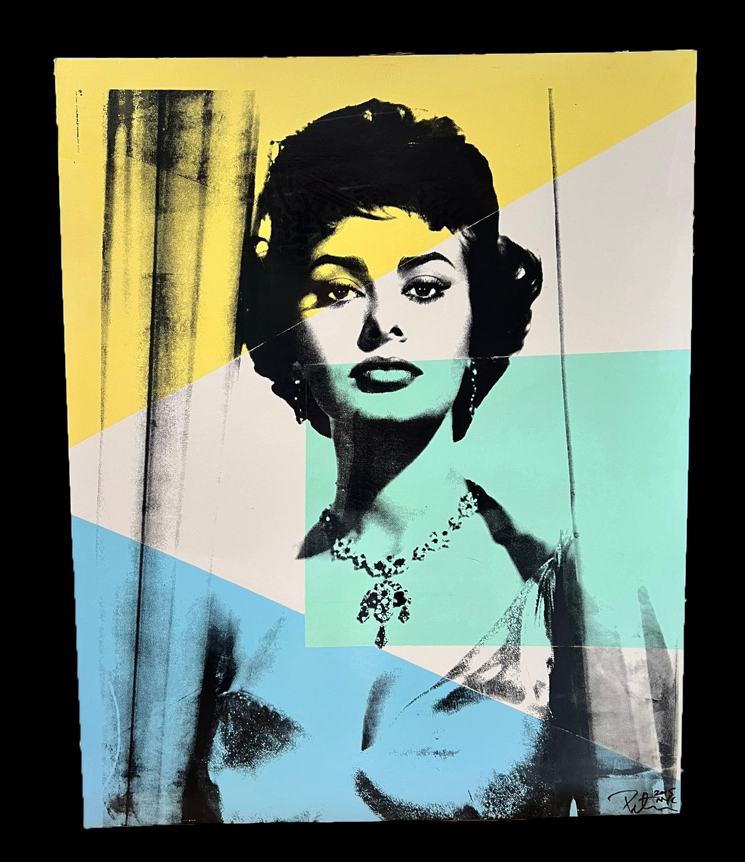 Sophia Loren in „Hausboot“ – Peter Tunney, signiert