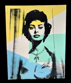 Sophia Loren in „Hausboot“ – Peter Tunney, signiert