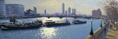 Evening Light, Chelsea Embankment, London